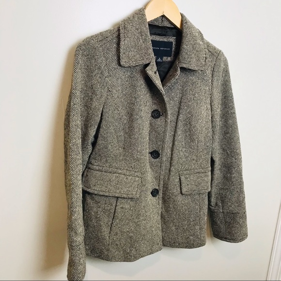 Banana Republic Wool Coat - Picture 4 of 5